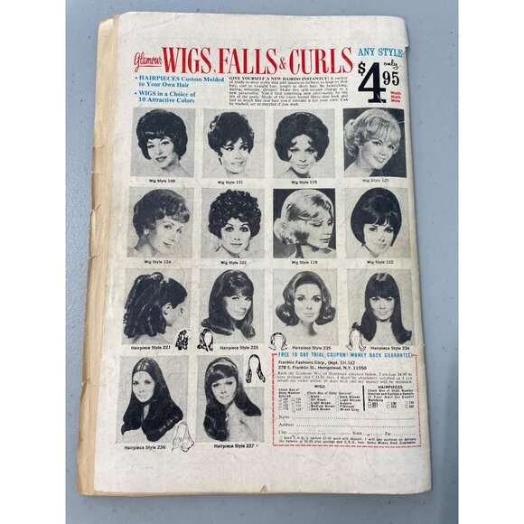 DC Comics Falling In Love #122 April 1971 Plus Love Advice Bagged Boarded - Picture 5 of 9